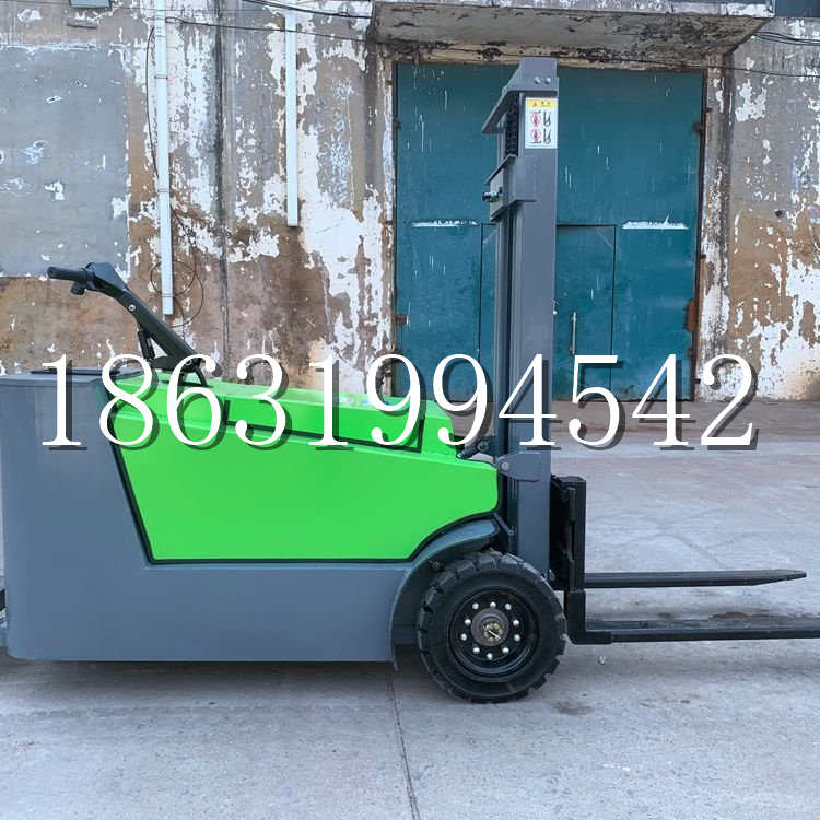应城市小型电动叉车1吨2吨步行站驾式电瓶堆高充电装卸车液压升降车铲车